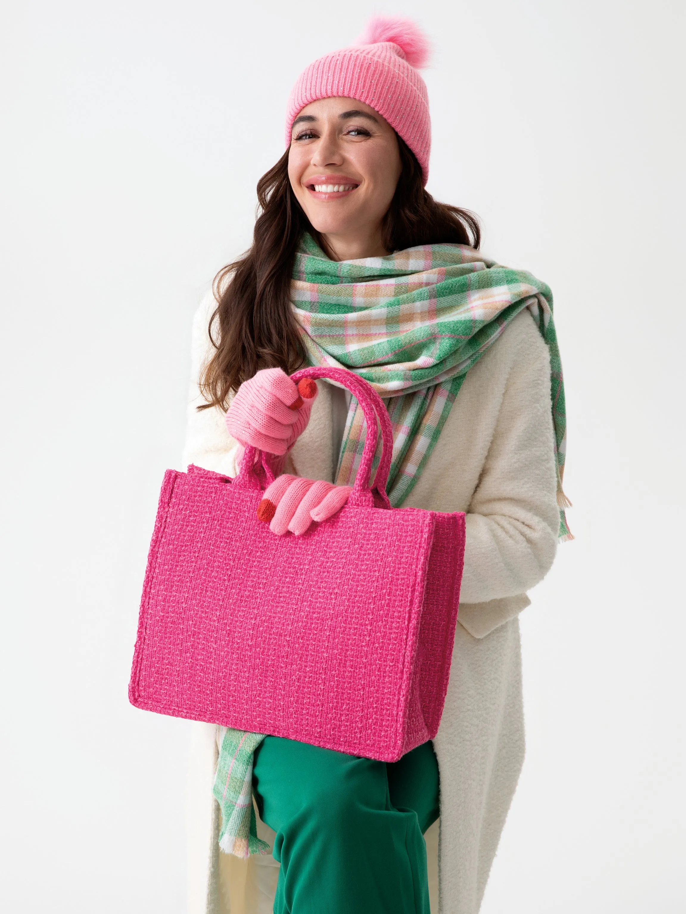 Shiraleah Natalia Beanie, Pink