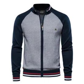 Sleek Zip-Up Cardigan