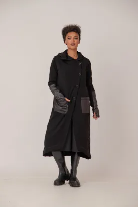 Soft knitted long sweater - KERINA