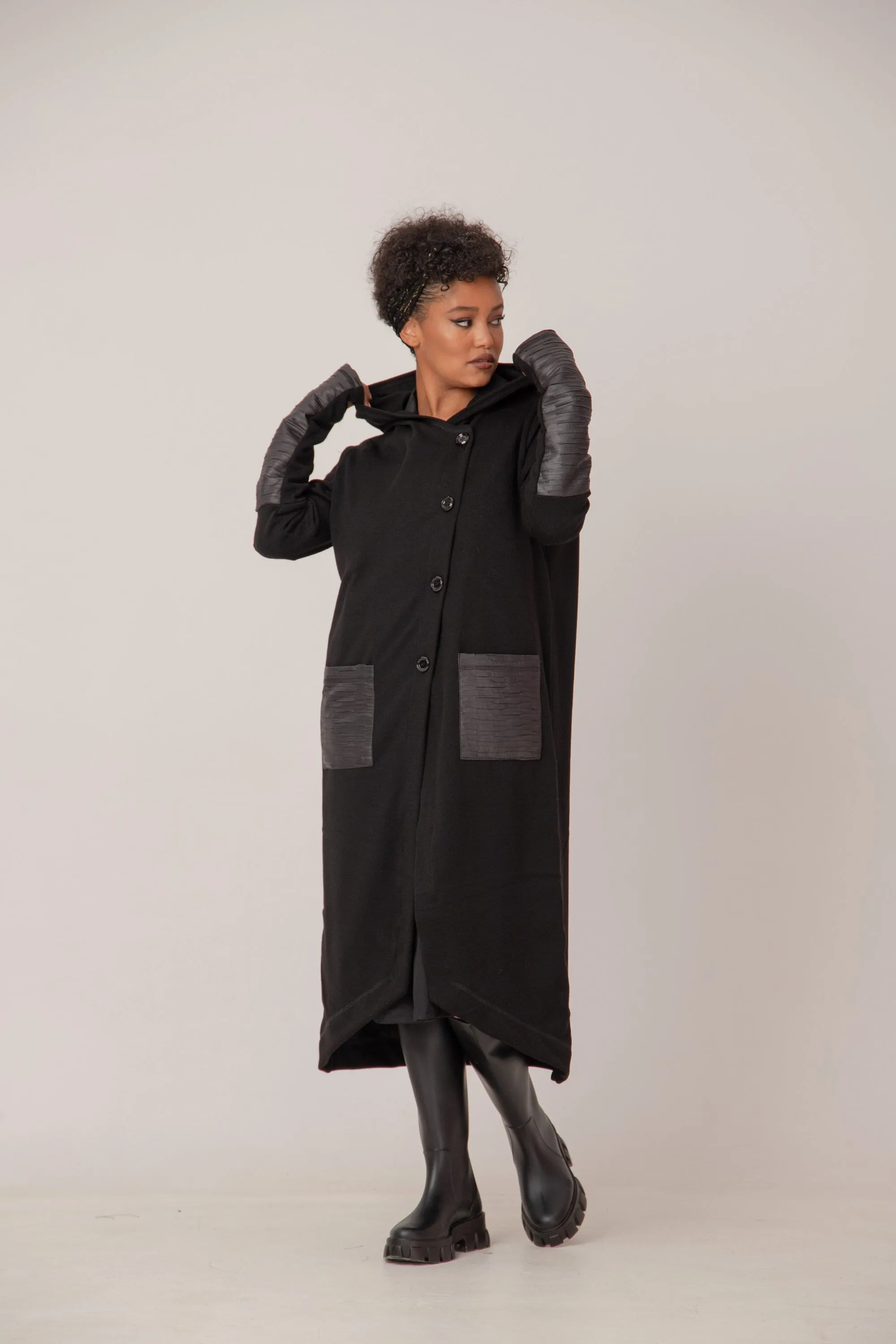 Soft knitted long sweater - KERINA