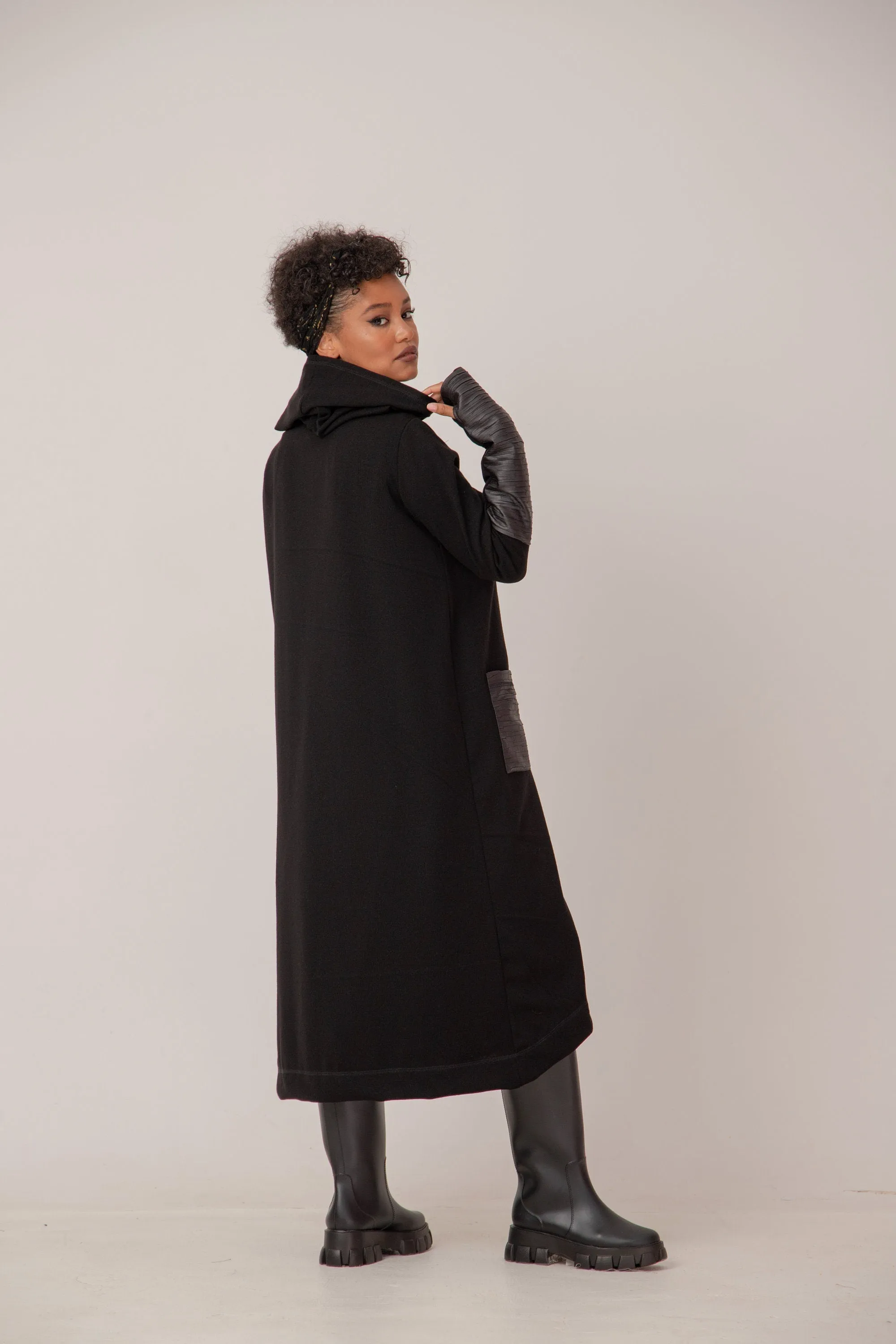 Soft knitted long sweater - KERINA
