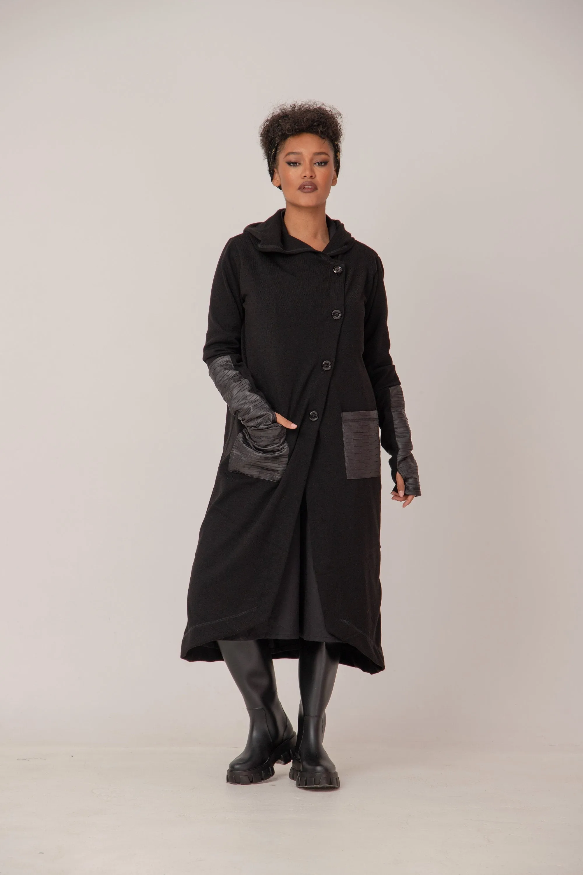 Soft knitted long sweater - KERINA