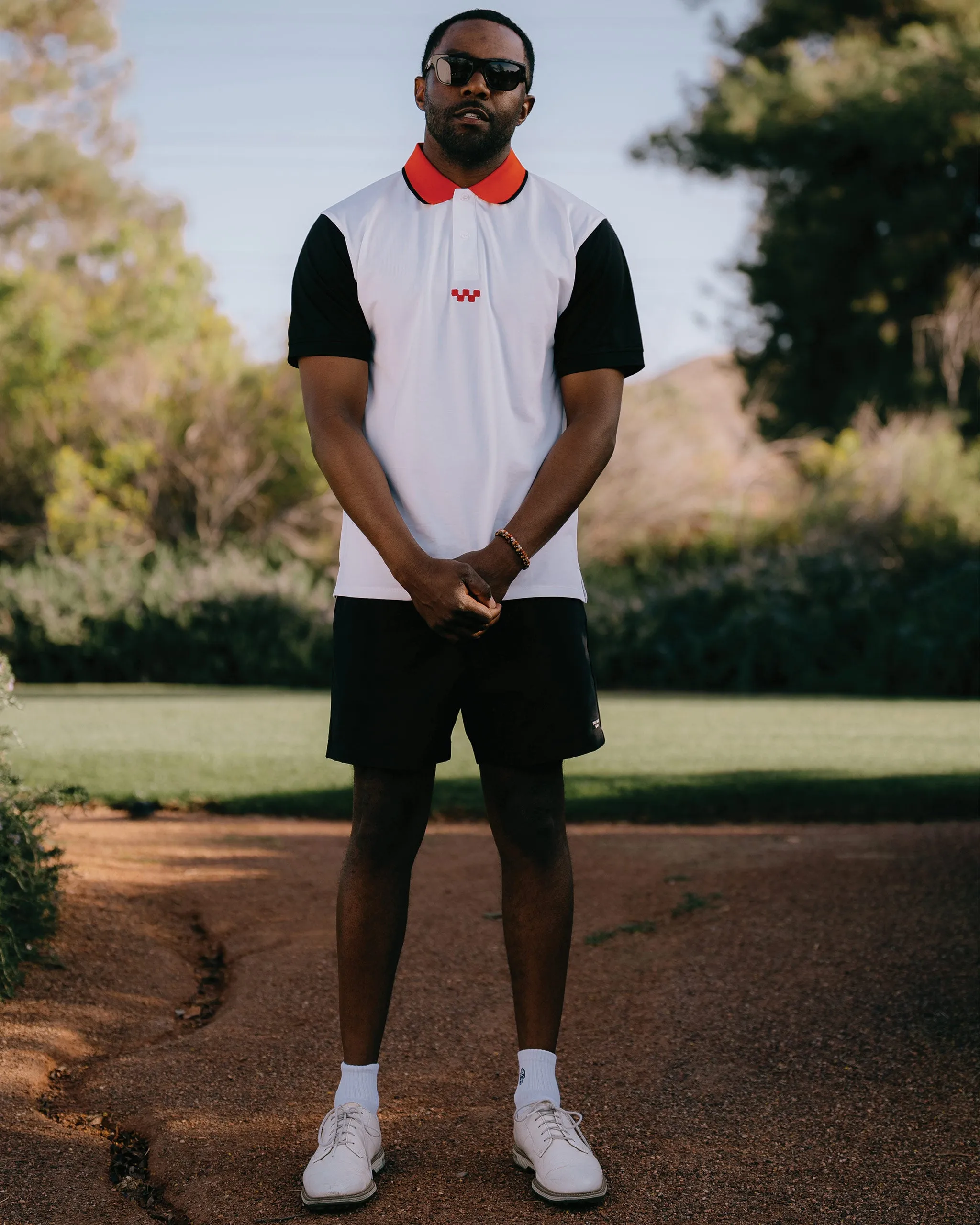 The Eldrick - White / Black / Red