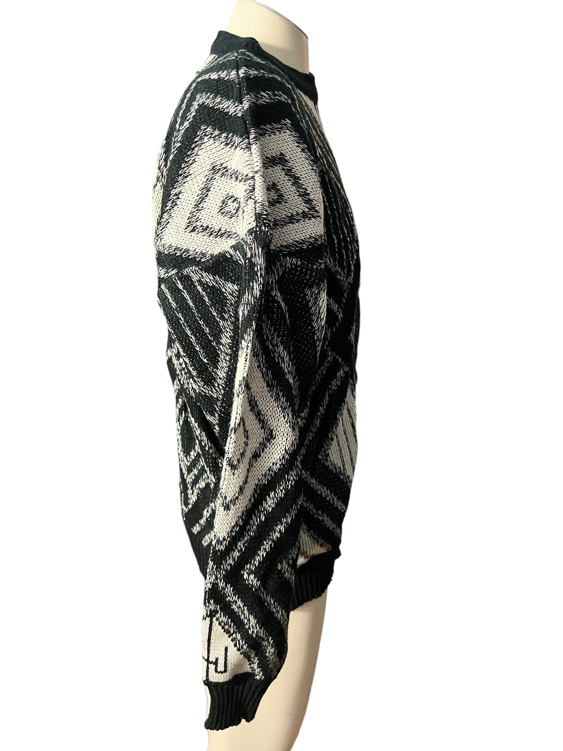 Vintage 80's men's sweater XL Impact