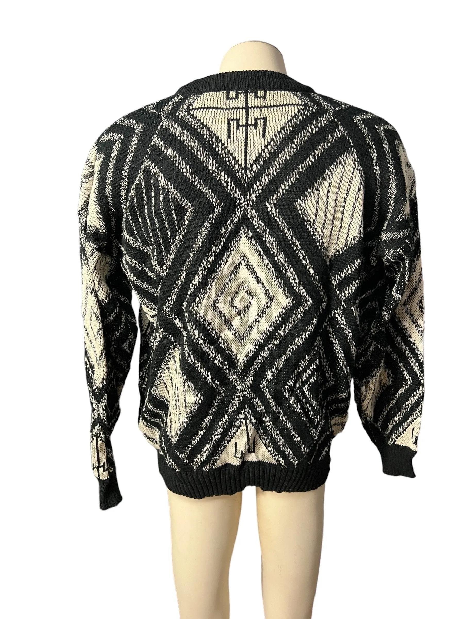 Vintage 80's men's sweater XL Impact